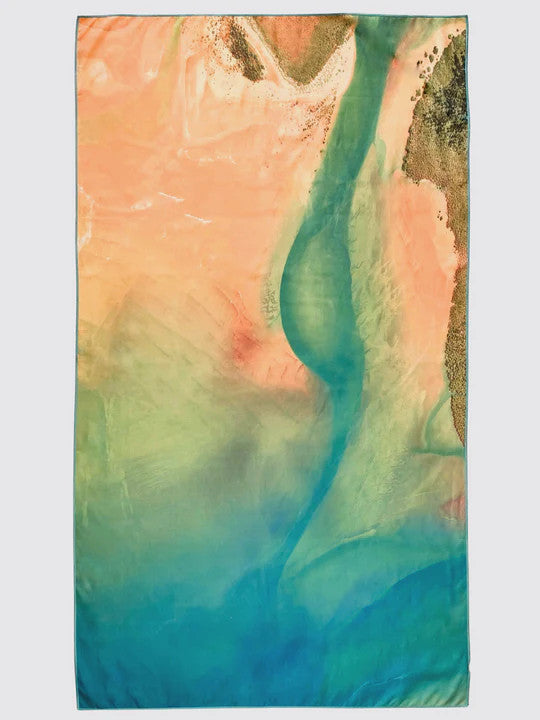 Australia Scape Microfibre Towel - Shark Bay