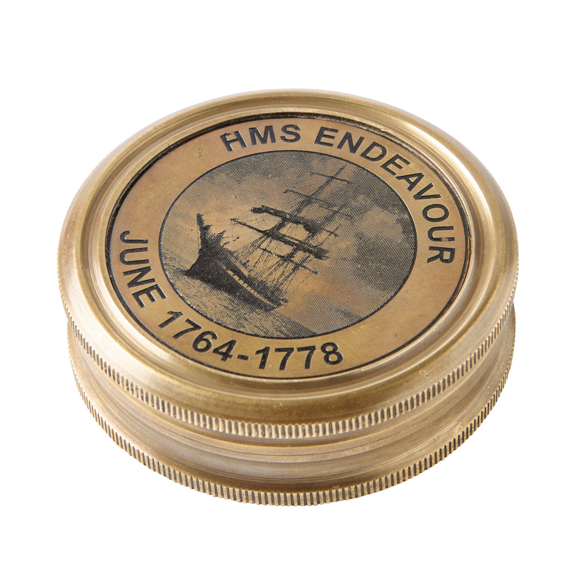 Endeavour Compass with Leather Case