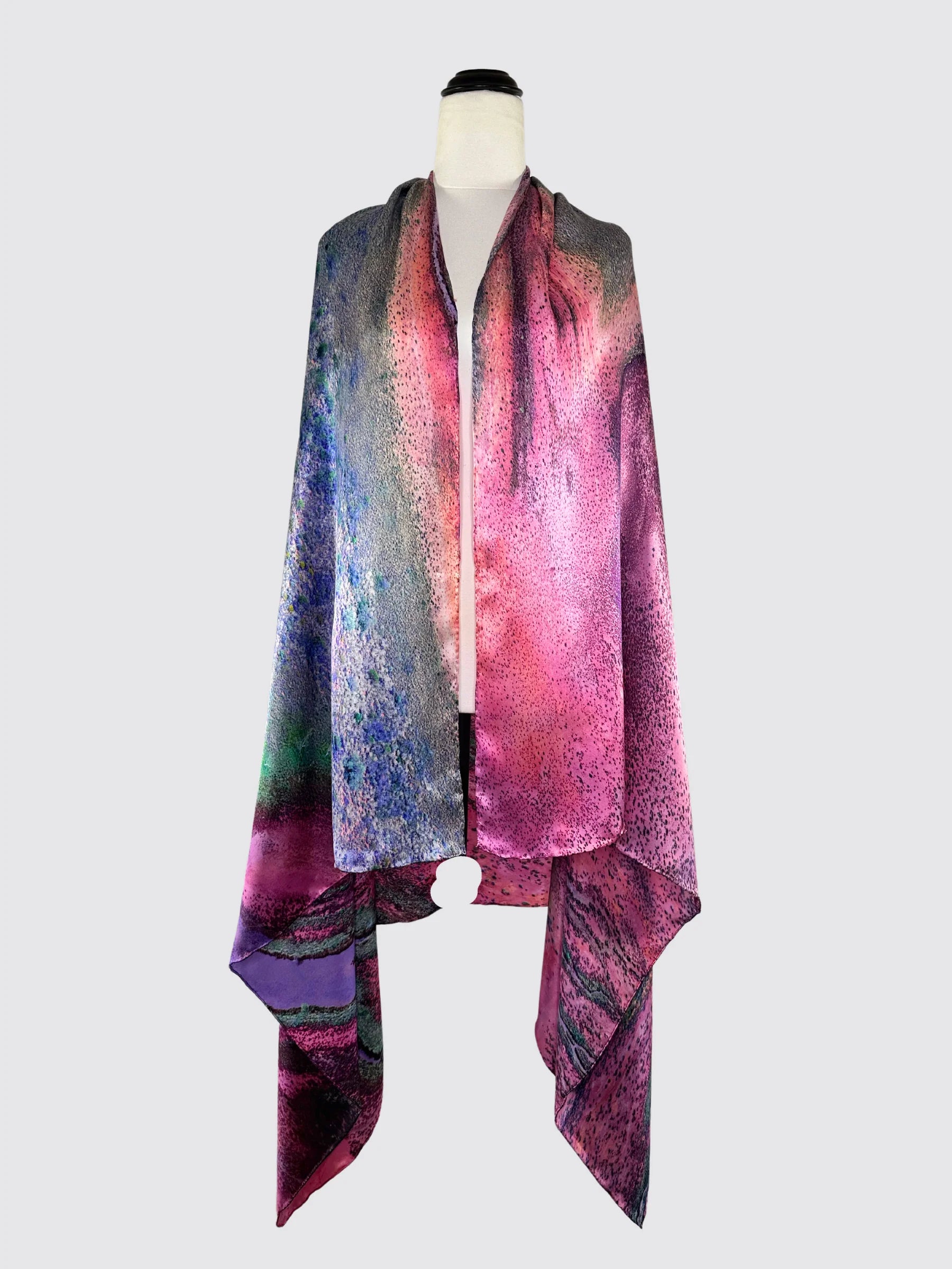 Australia Scape 100% Silk Scarf - Port Hedland
