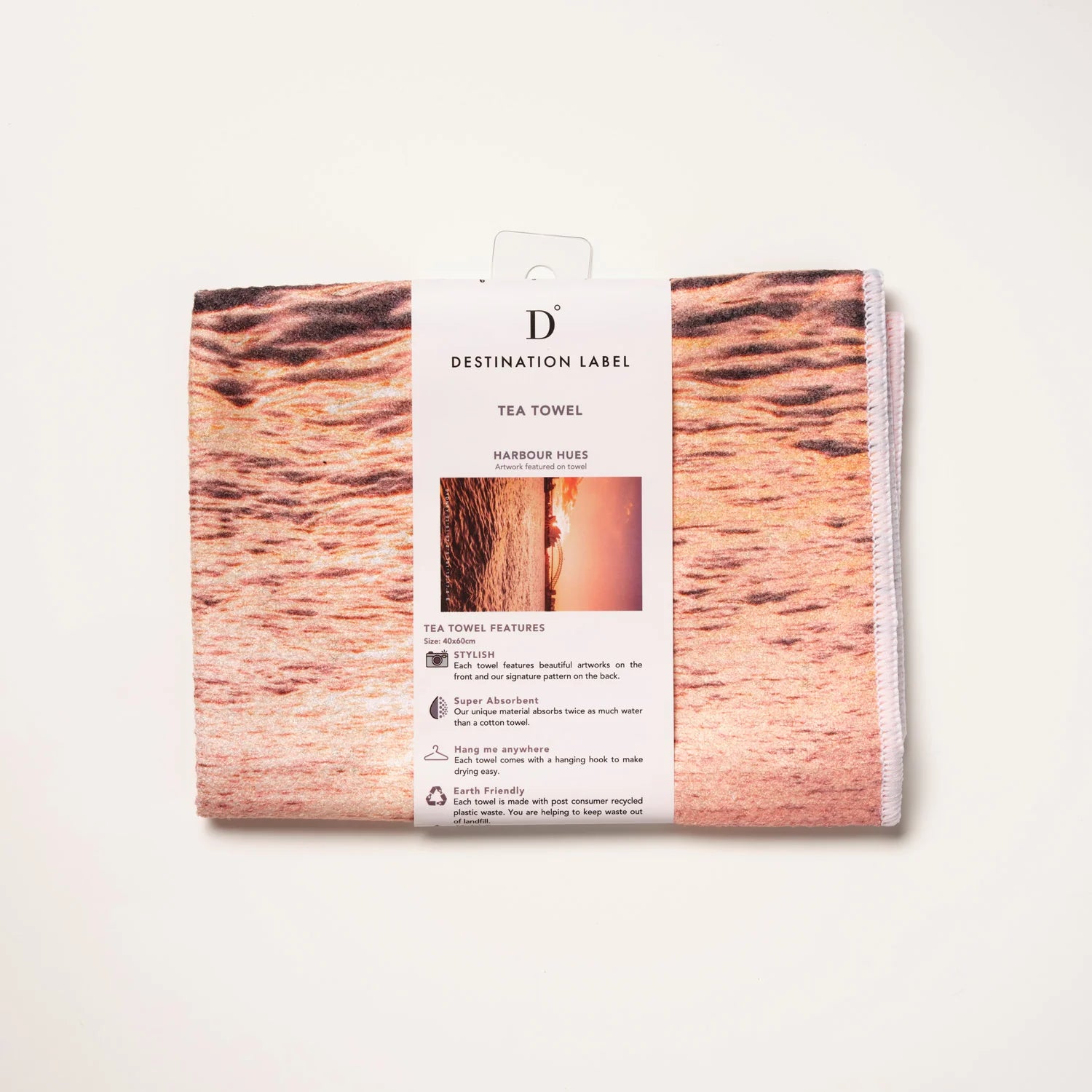 Microfibre Tea Towel - Sydney Harbour Hues