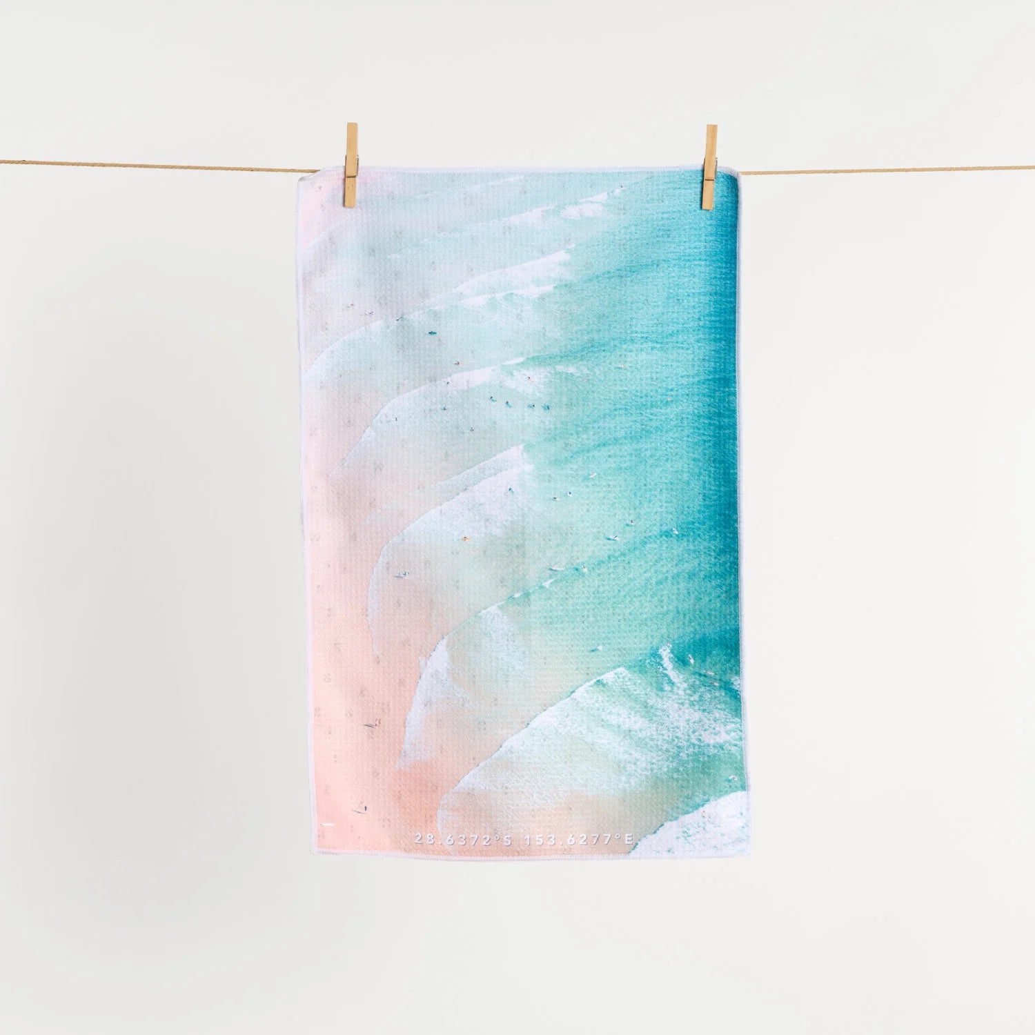 Microfibre Tea Towel - Perfect Point