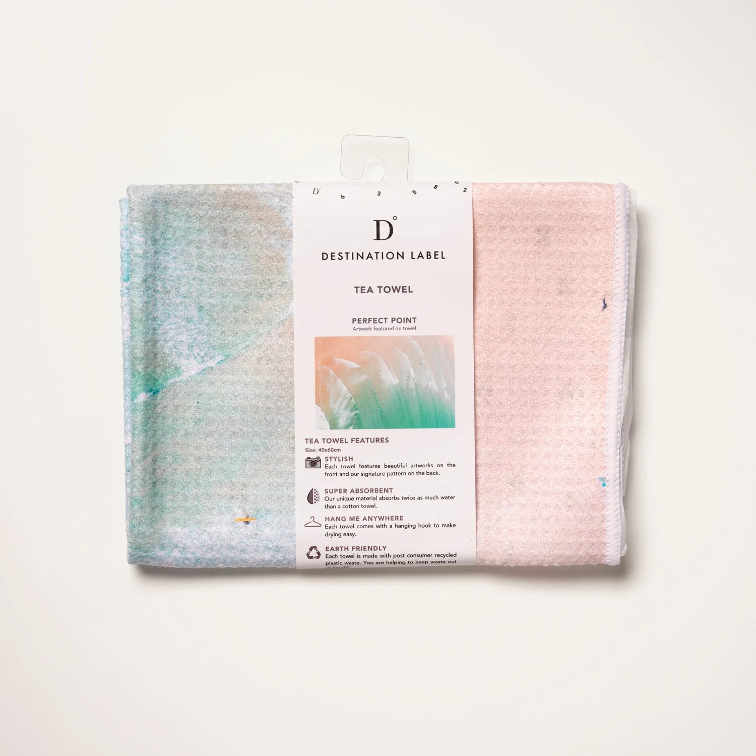 Microfibre Tea Towel - Perfect Point