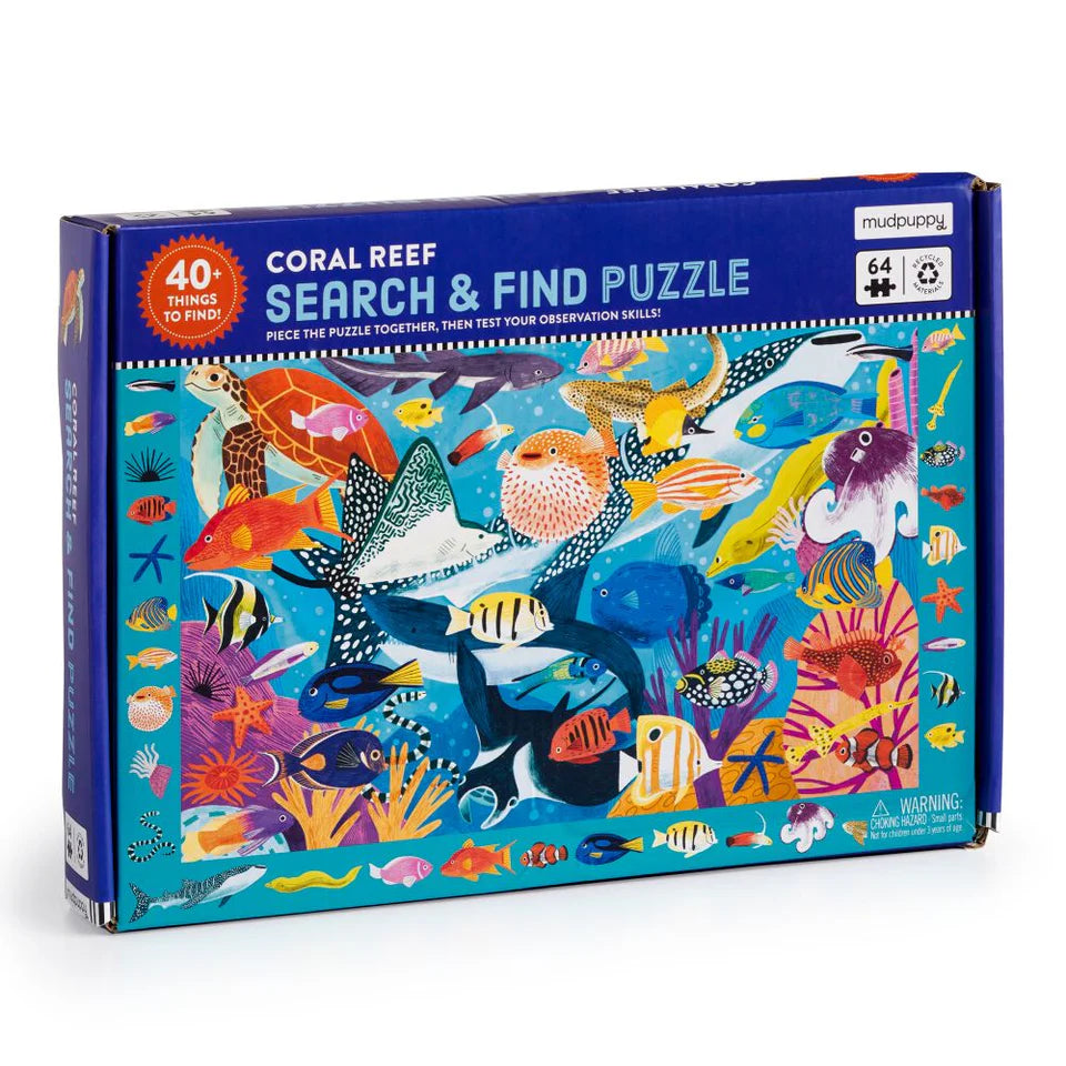 Coral Reef Search & Find Puzzle Game