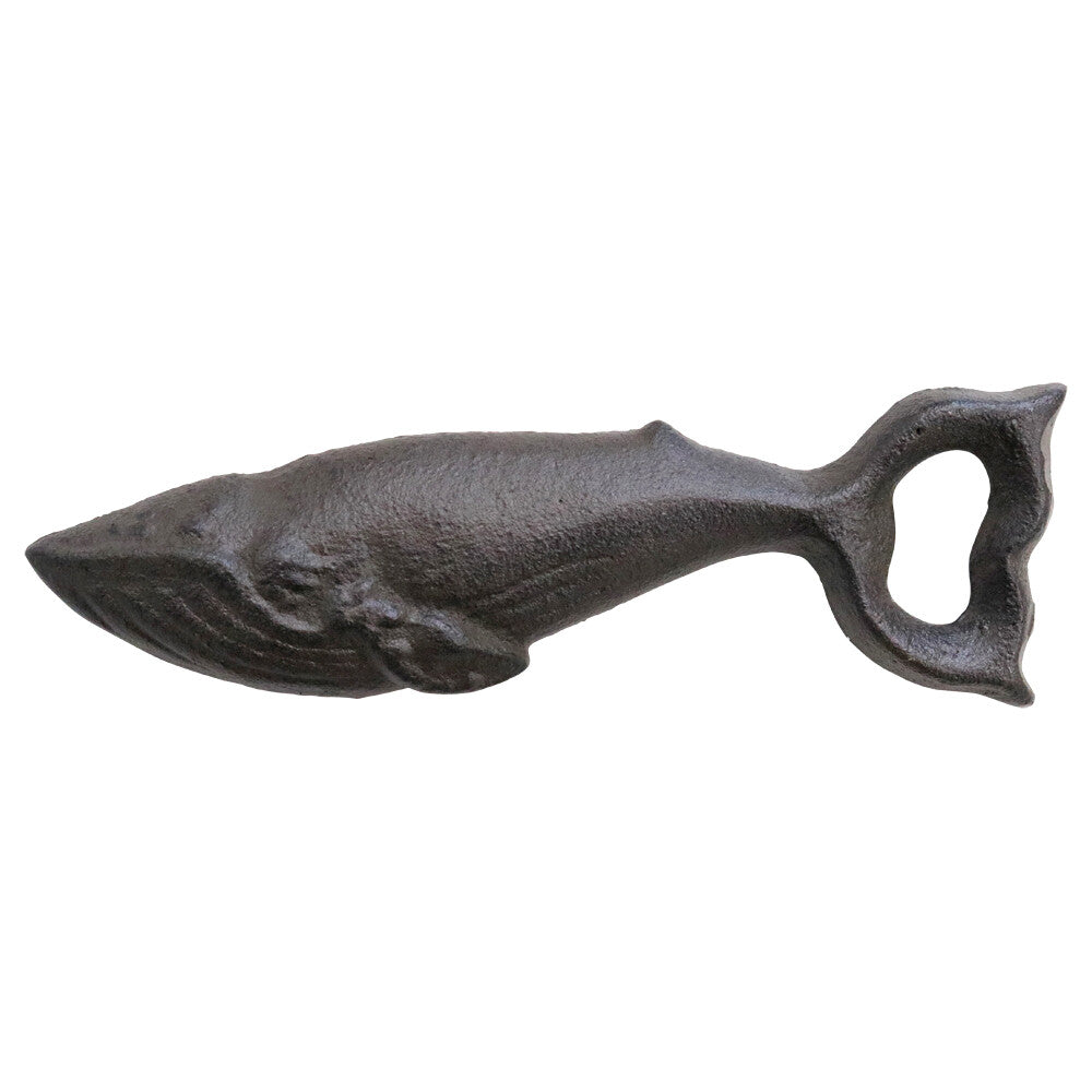 Bottle Opener - Whale Cast Iron