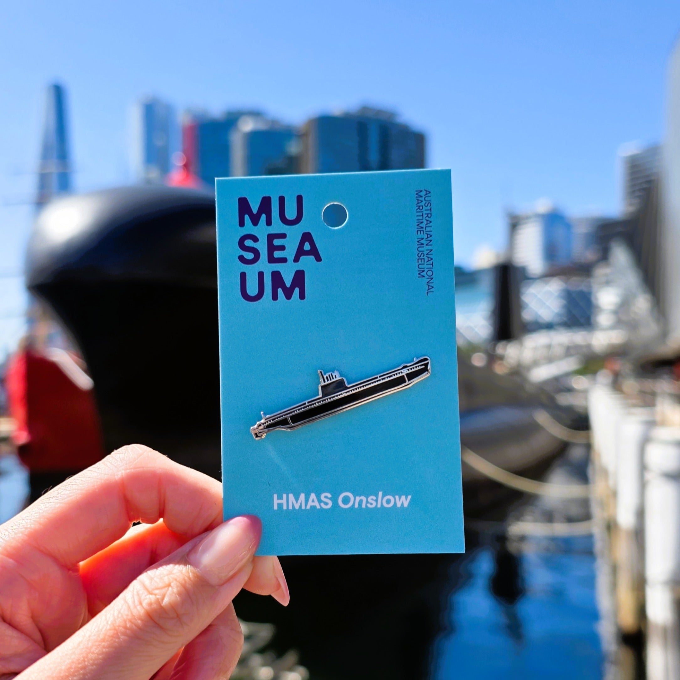 HMAS Onslow Lapel Pin