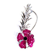 Nature of Remembrance Poppy and Rosemary Limited-Edition Brooch