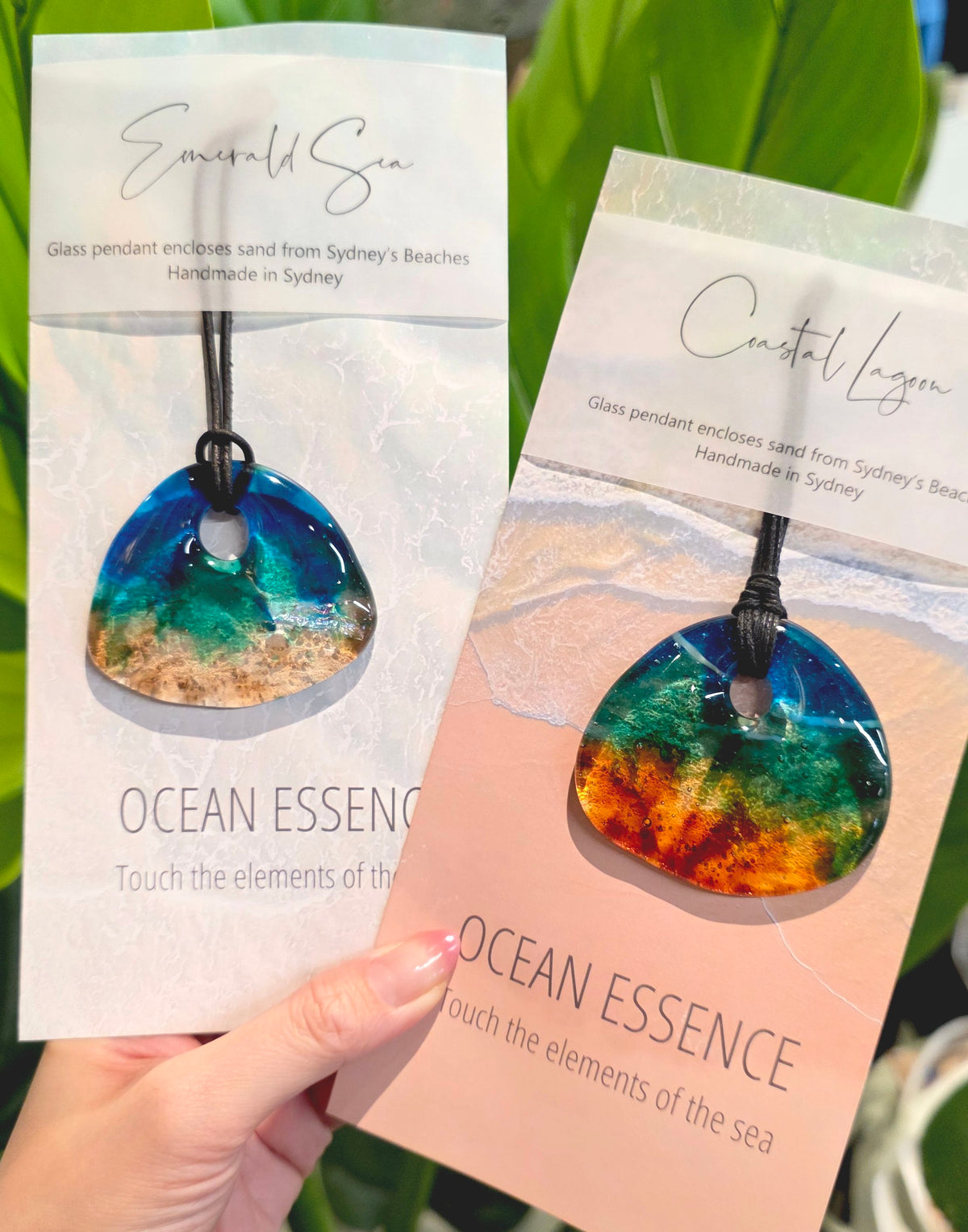 Ocean Essence Donut Pendant