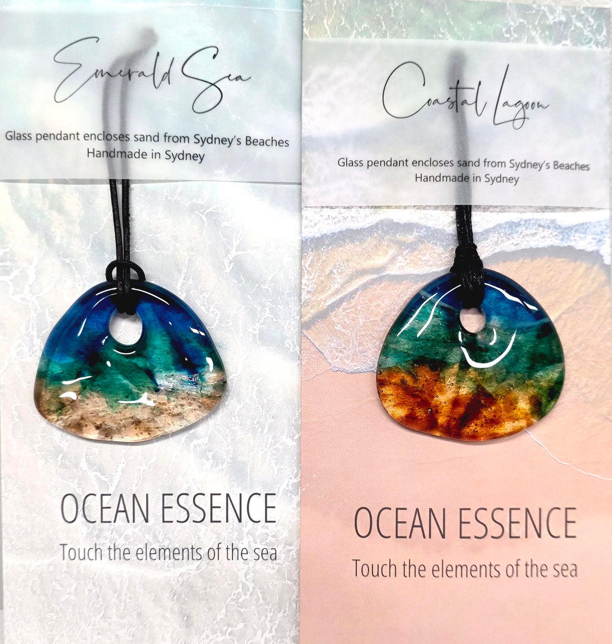 Ocean Essence Donut Pendant