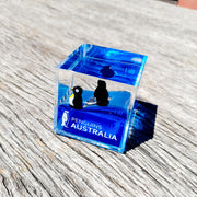Water Cube Paperweight - Penguin