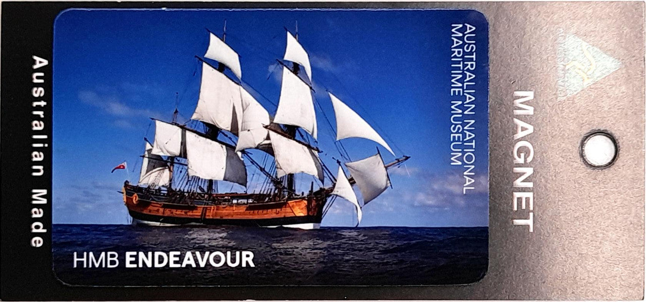 Museum Fridge Magnet - HMB Endeavour