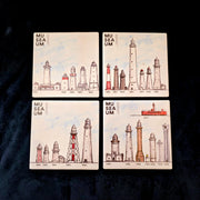 Coasters - Australian Lighthouses - Set of 4