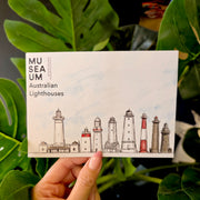 Tri-Fold Postcard - Australian Lighthouses