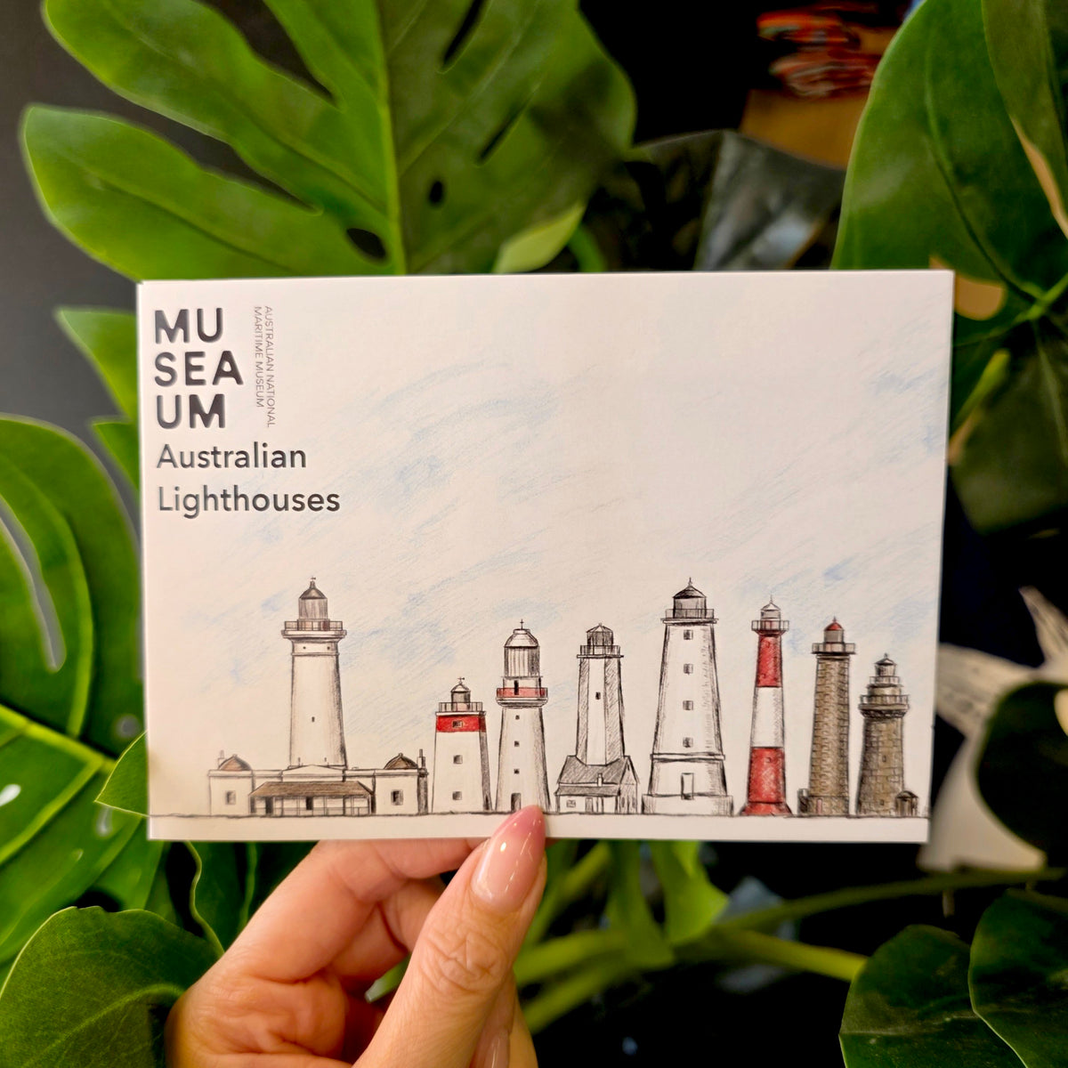 Tri-Fold Postcard - Australian Lighthouses