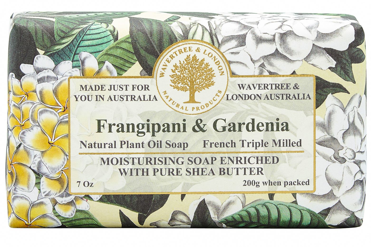 Frangipani & Gardenia Soap Bar 200g
