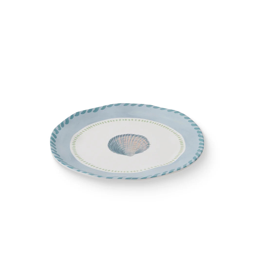 La Mer Cockle Melamine Small Plate