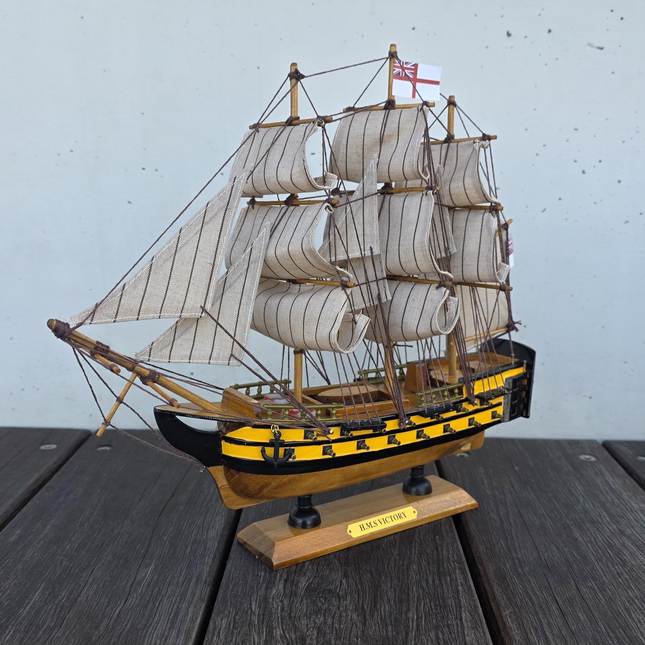 HMs Victory - 33cm Wooden Model