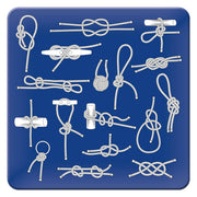 Nautical Knots Trivet Pot Rest 16x16cm