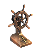 Die Cast Pencil Sharpener - Ship's Wheel