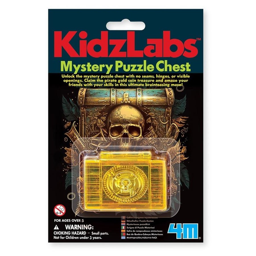 4M KidzLabs - Mystery Puzzle Chest