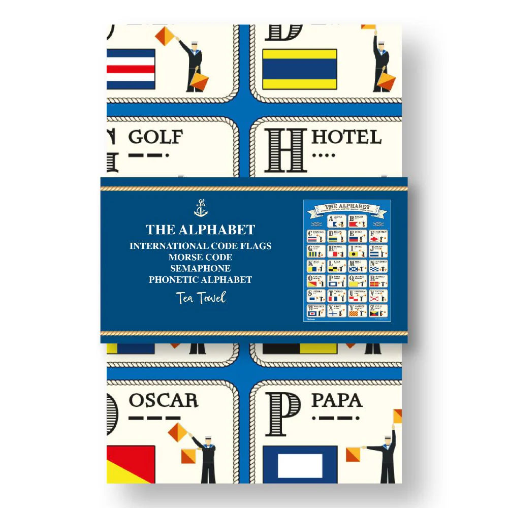 The Alphabet Tea Towel