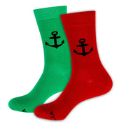 Port & Starboard Anchor Socks - Red/Green