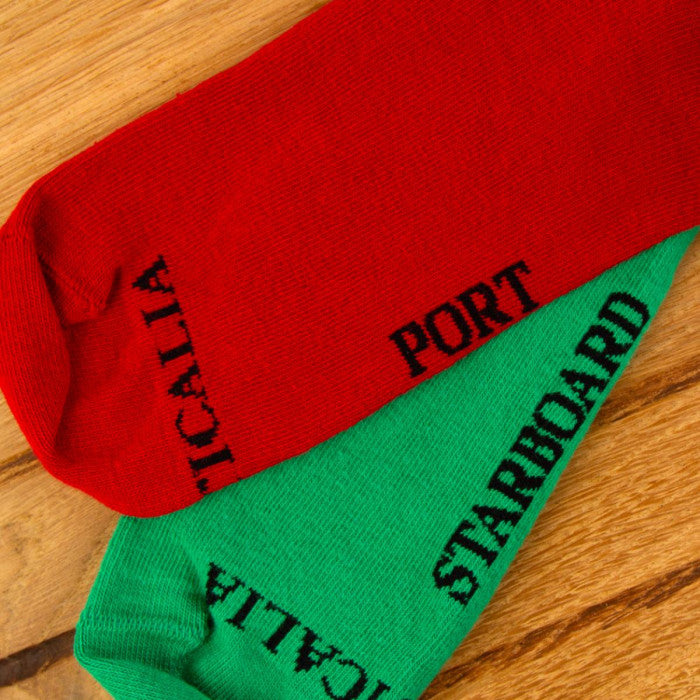 Port & Starboard Anchor Socks - Red/Green