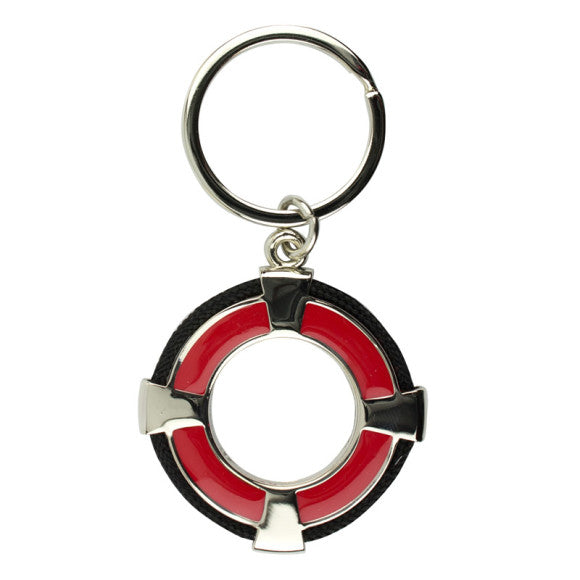 Keyring - Enamel Lifering Red