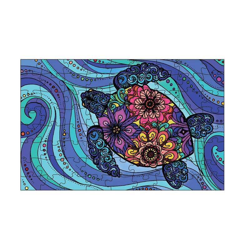 Flow Like a Turtle - 72 Piece Mindfulness Puzzle