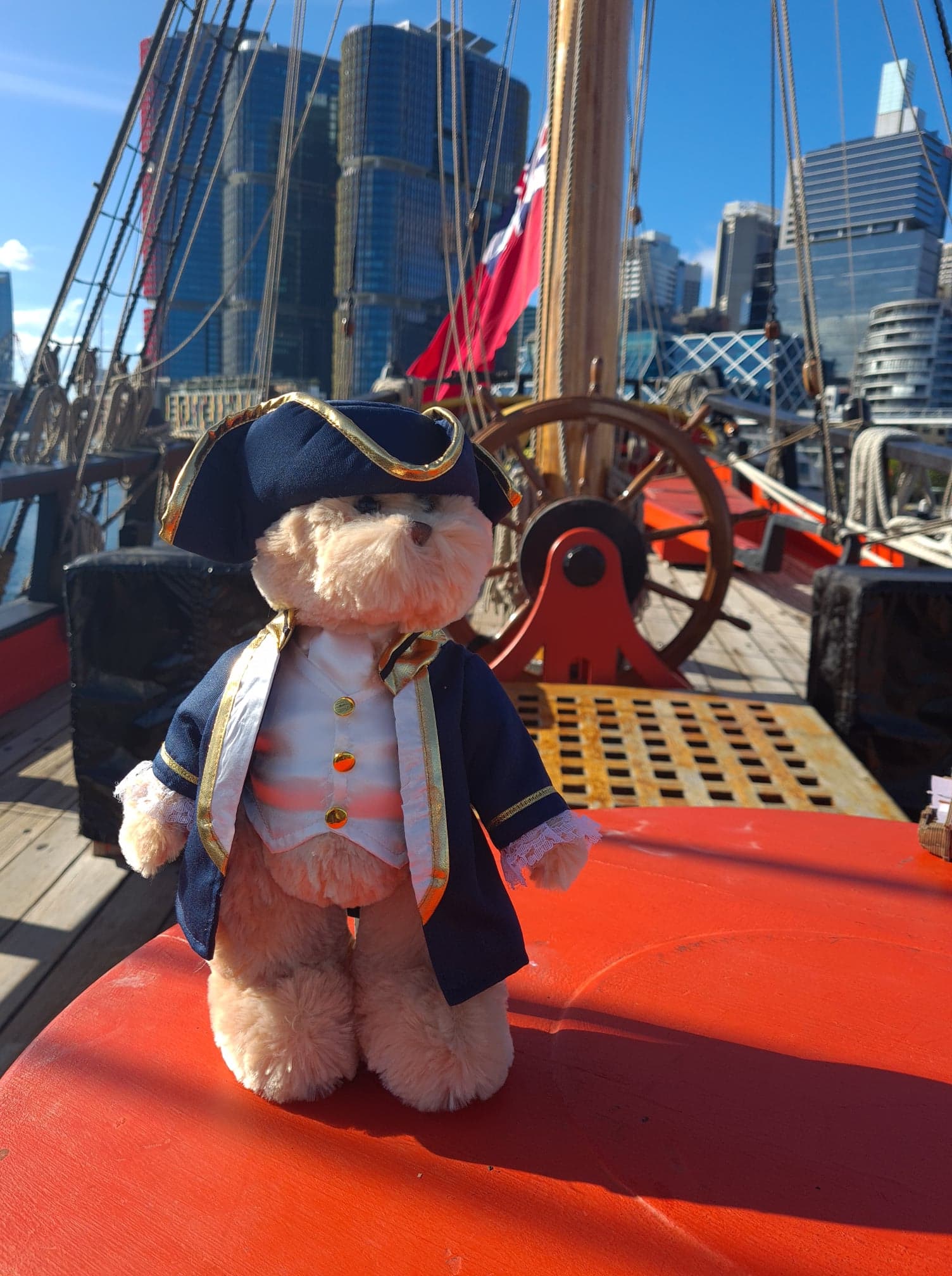 Teddy Bear - Captain James Cook