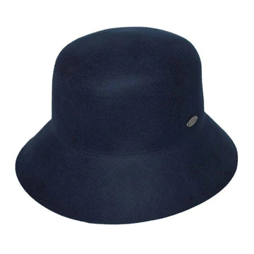 Madonna French Navy Blue Bucket Hat