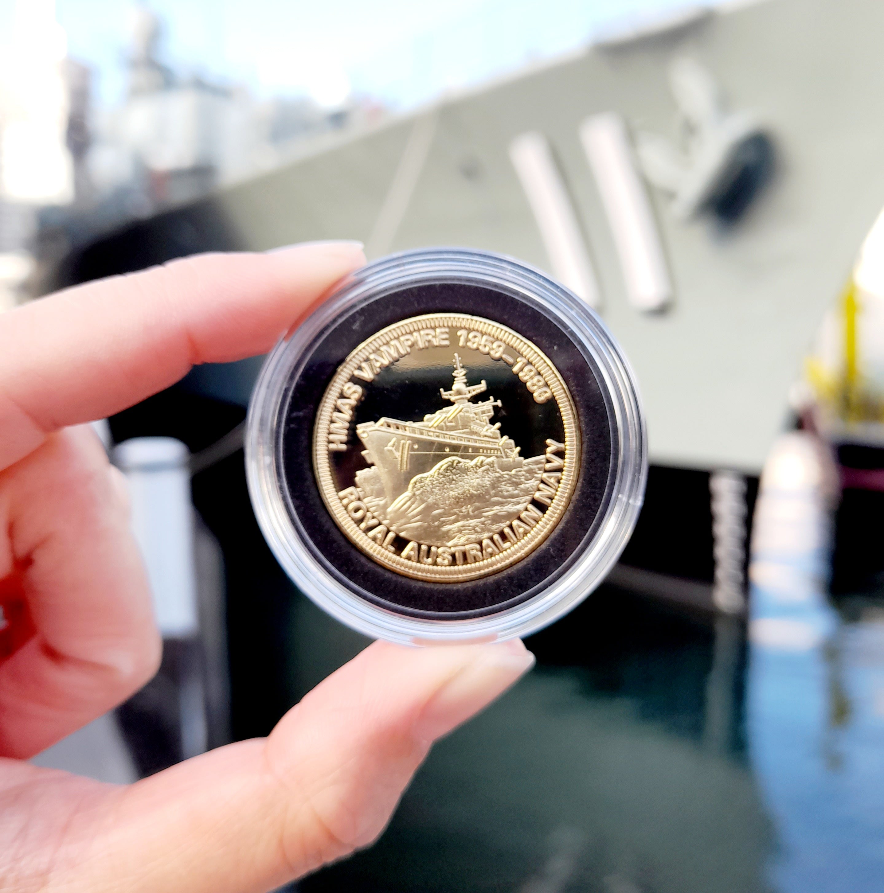 HMAS Vampire - Museum Souvenir Coin