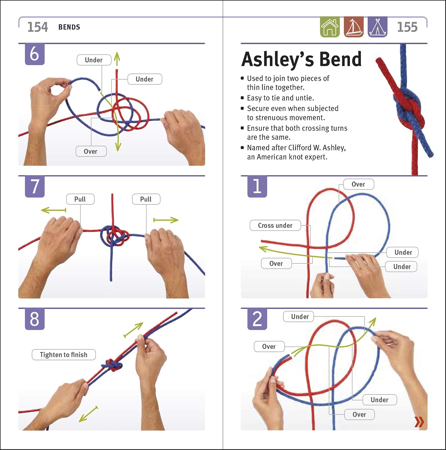 Knots Step by Step: A Practical Guide to Tying & Using Over 100 Knots