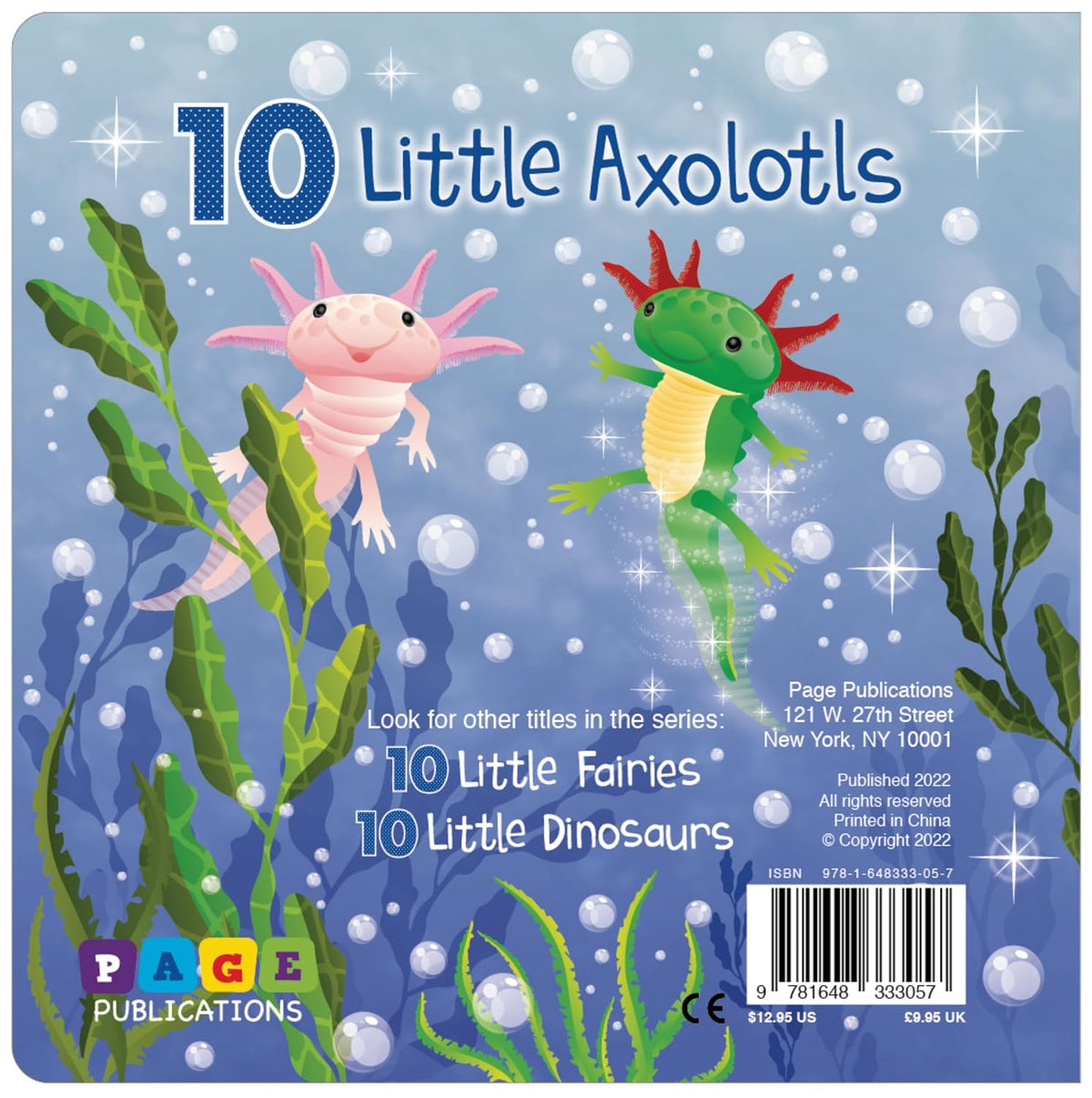 Ten Little Axolotls
