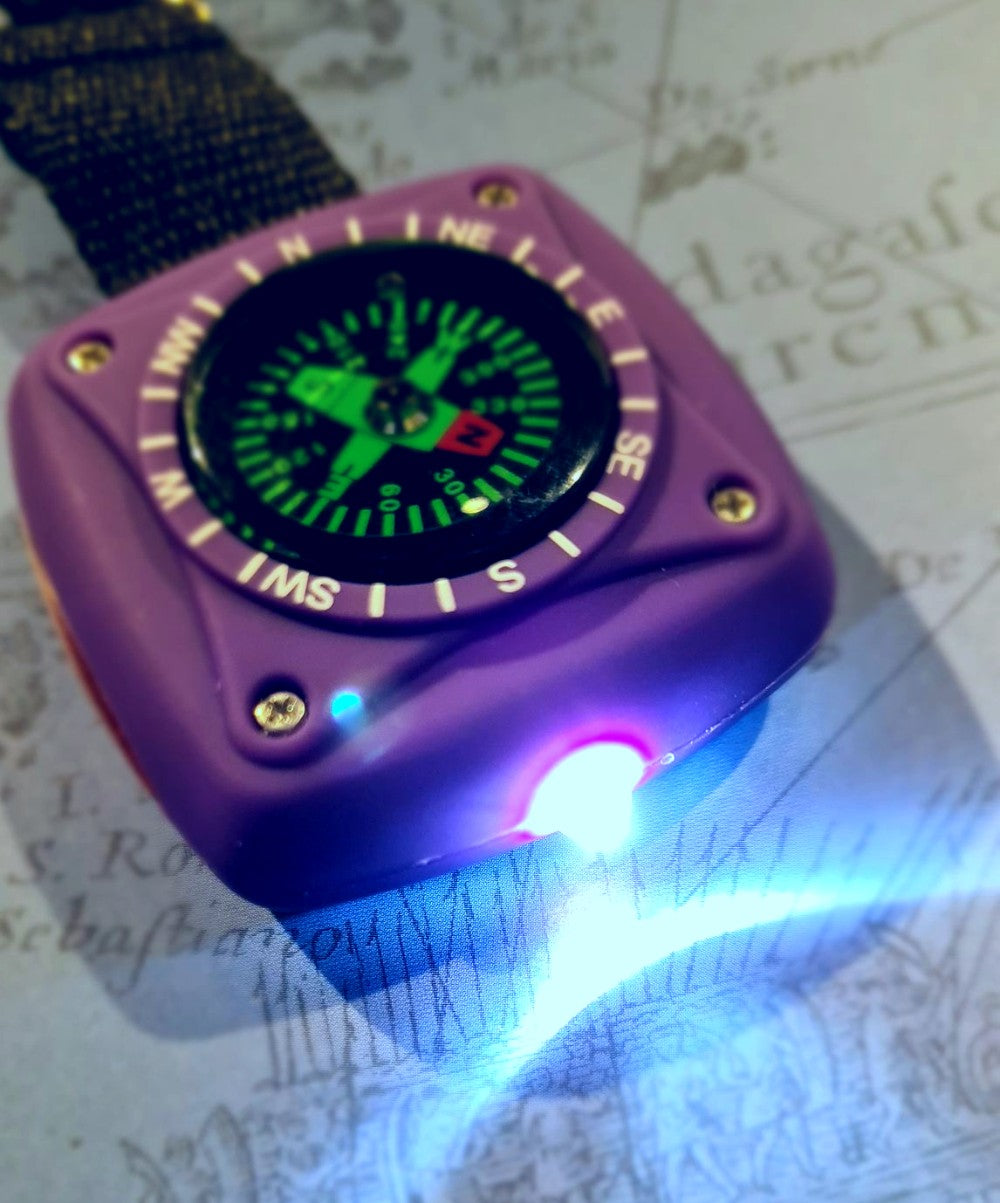 3-in-1 Compass (Torch & Distress Light)