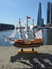 HMS Bounty - 33cm Wooden Model