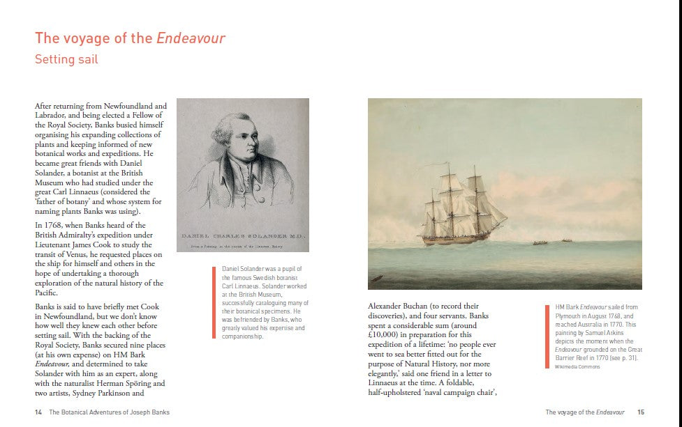 The Botanical Adventures of Joseph Banks