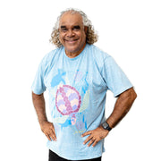 T-shirt - Adult Turtle Aqua Small