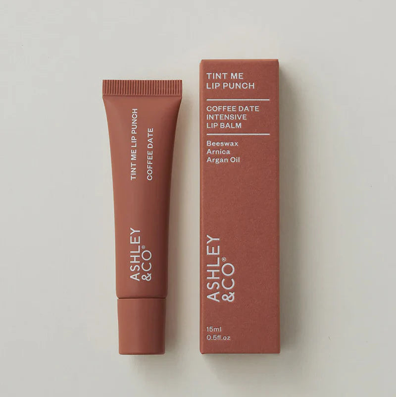 Ashley & Co Lip Punch Tine Me 15ml - Coffee Date