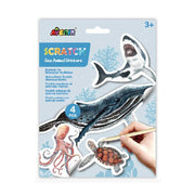 Avenir Scratch Stickers Sea Animals