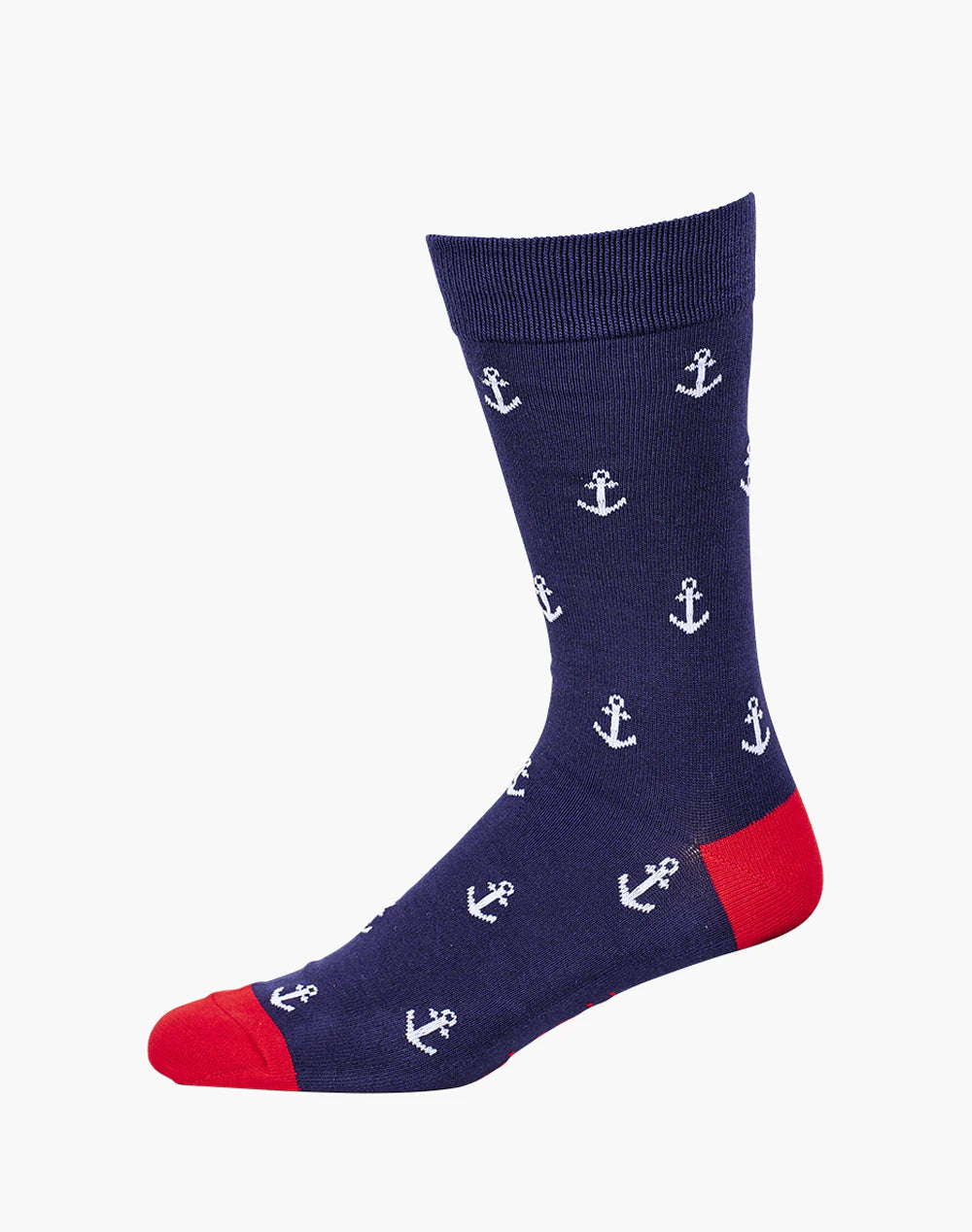 Bamboo Socks - Anchor - 7-11 Navy