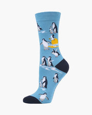 Bamboo Socks - Sunset Penguins 2-8