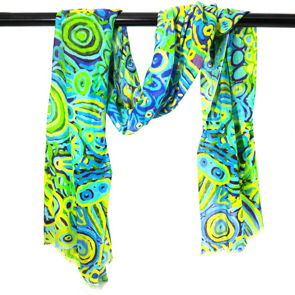 Wool & Silk Scarf CVA748