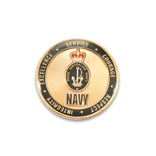 Navy Medallion