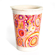 Bamboo Lidded Travel Mug 227ml CVA714 Cedric Varcoe