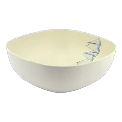 Bamboo Salad Bowl 23cm - Nautigo 'Sail Away'