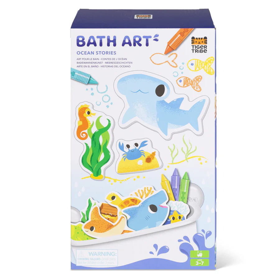 Bath Art - Ocean Stories - Tiger Tribe