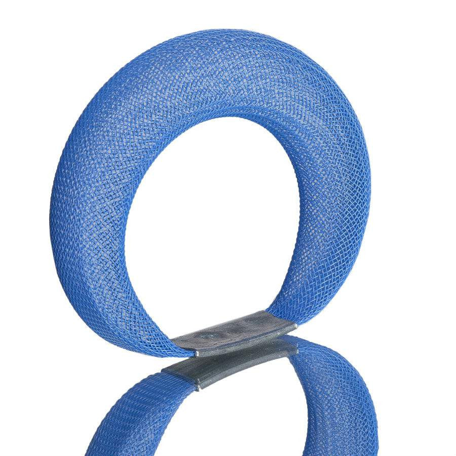 Sophia Emmett Single Mesh Bracelet Blue Large