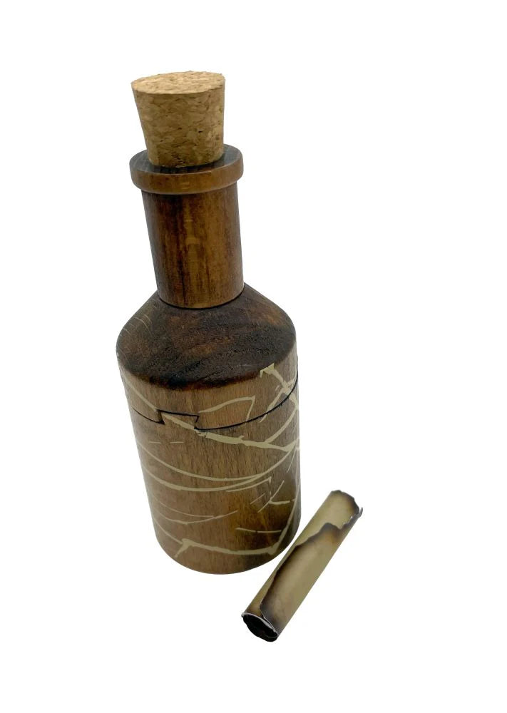 Secret Message in a Bottle Puzzle
