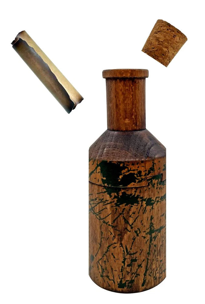 Secret Message in a Bottle Puzzle
