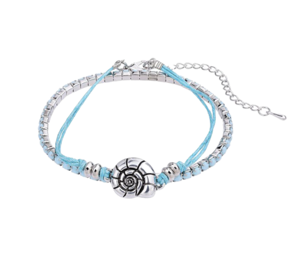 Ocean to Outback Bracelet Chain String Shell